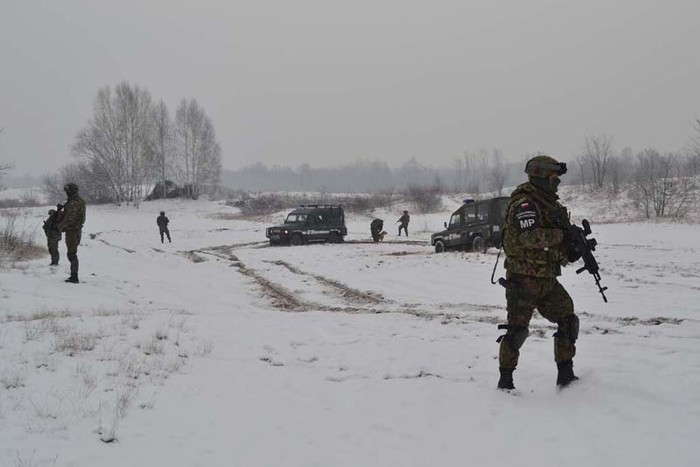 Quân cảnh Ba Lan huấn luyện sẵn sàng lên đường đến Afghanistan